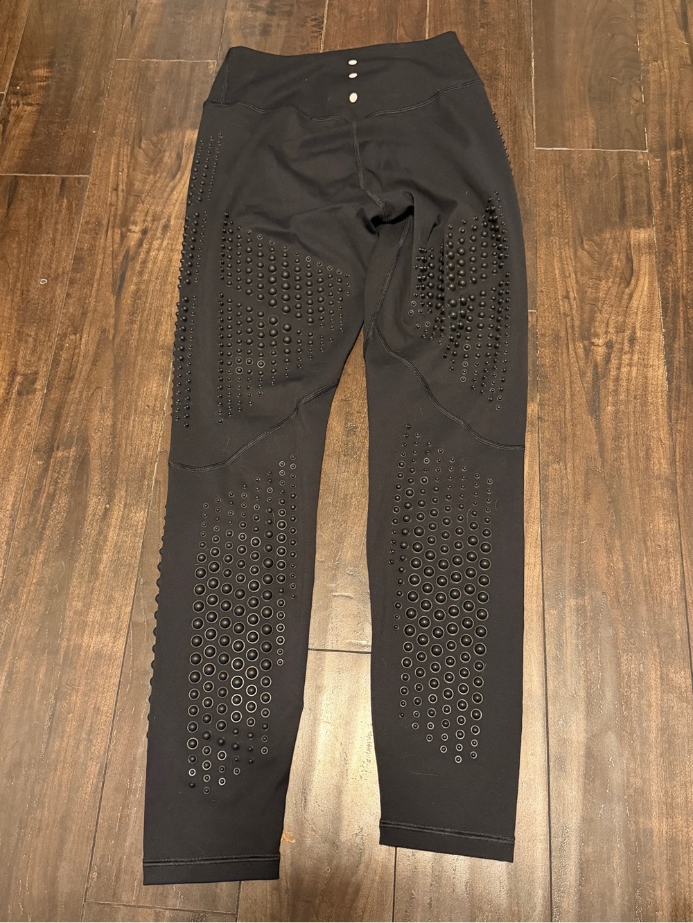 OMORPHO High-Waist Black weighted Leggings: G-Tight - Picture 4 of 8